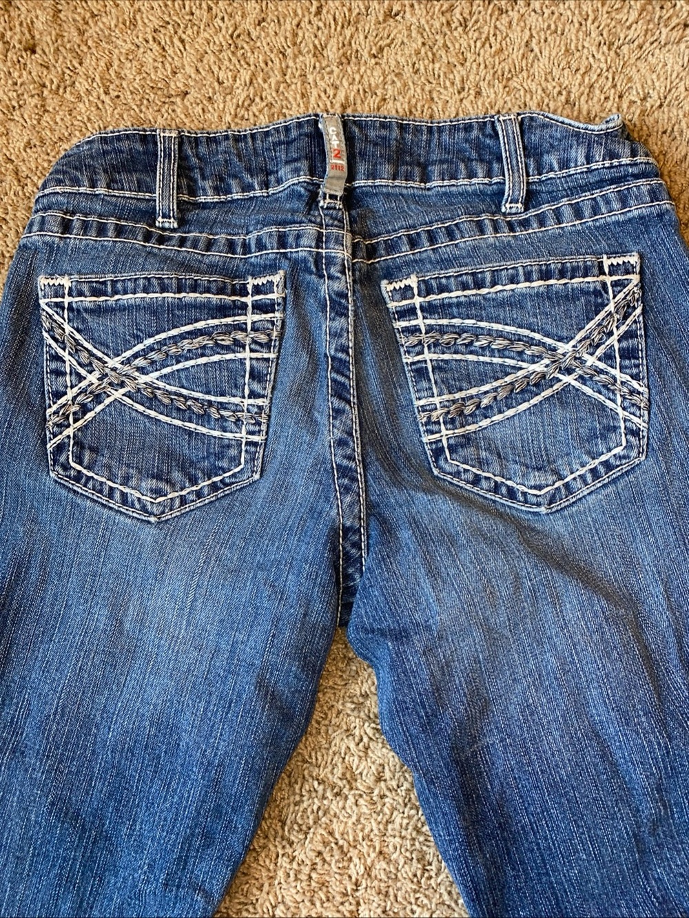 Ariat FR CAT2 Jeans Womens 28R Blue Mid Rise Boot Cut Flame Resistant Workwear - Picture 8 of 10